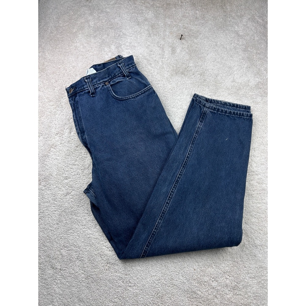 VTG 90s Faded Glory Jeans 38x32 USA Made Relaxed Fit Blue Denim Grunge